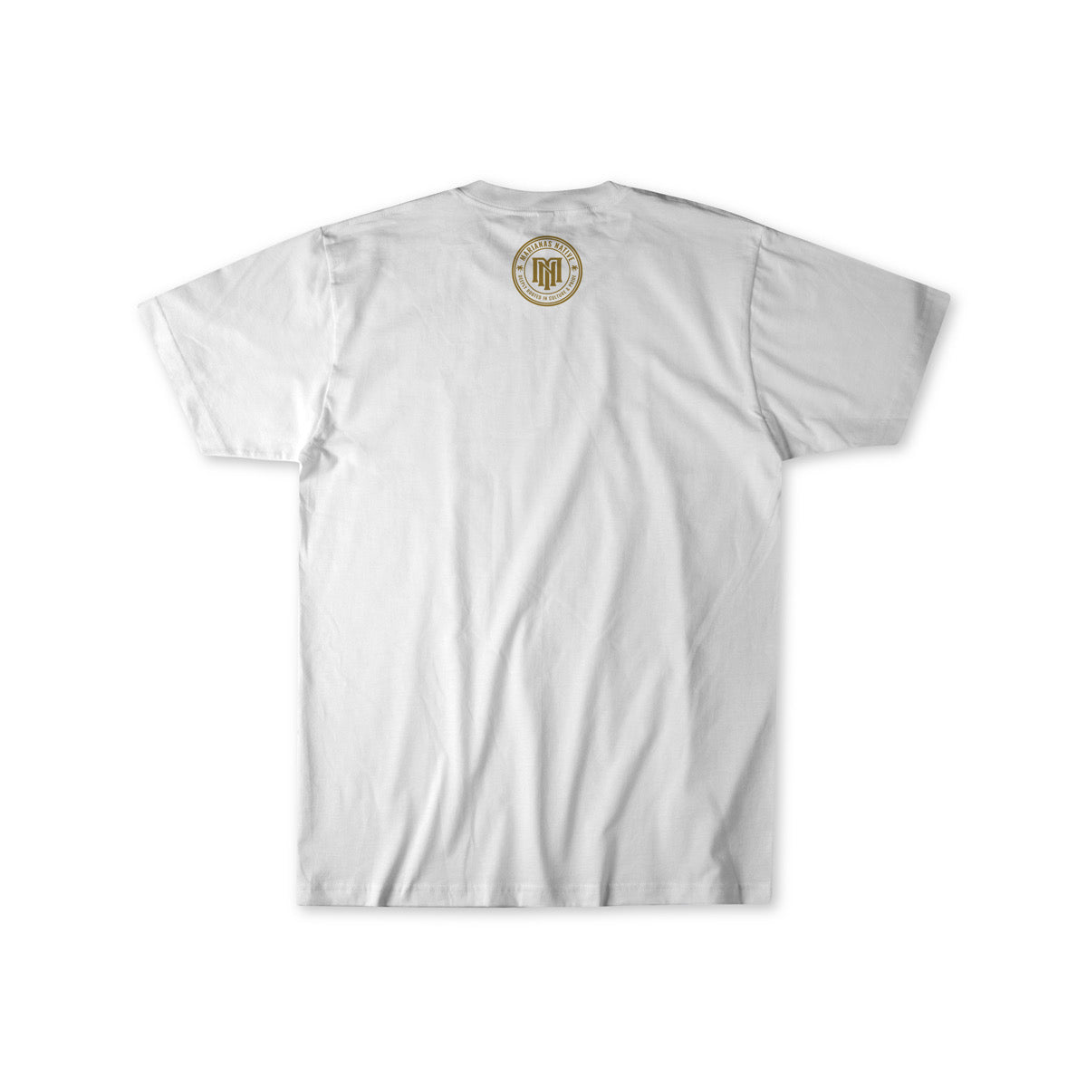 MN VARSITY TEE - WHT